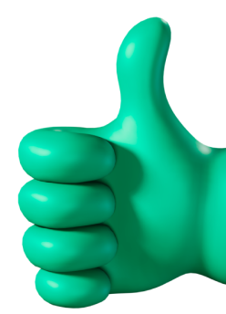 green thumb up